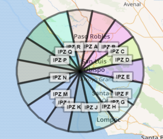 IPZ Map